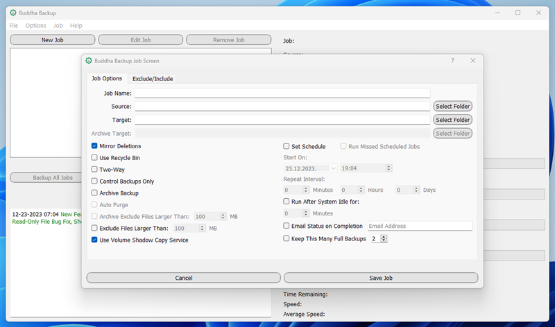 Nešto manje poznat, no svejedno solidan alat za klasičnu izradu pričuvnih kopija datoteka