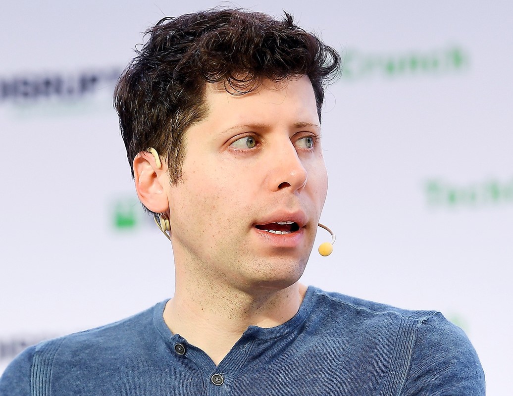 Sam Altman 📷 Tech Crunch (Wkikipedia)