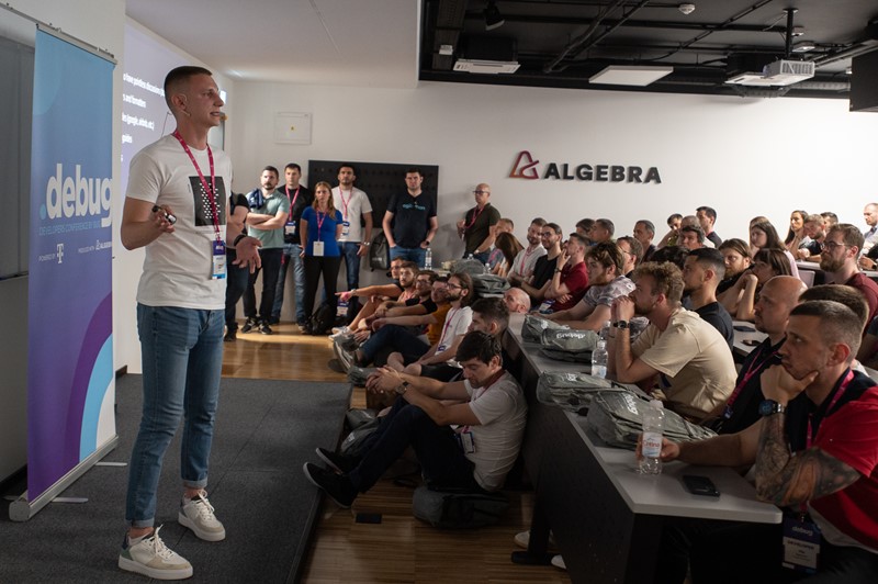 Na svim predavanjima u Algebrinim dvoranama tražilo se mjesto više, jer su tehničke teme ono što privlači brojne developere na .debug: pola sata novih saznanja pa potom 15 minuta razonode na boothovima, pokazalo se kao dobitna kombinacija