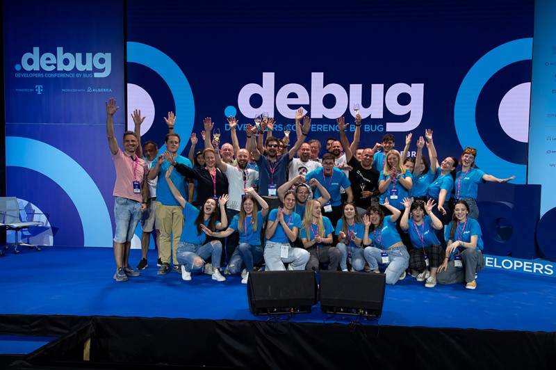 Tim koji je organizacijski i tehnički realizirao sve što se moglo vidjeti i doživjeti na .debugu 2023