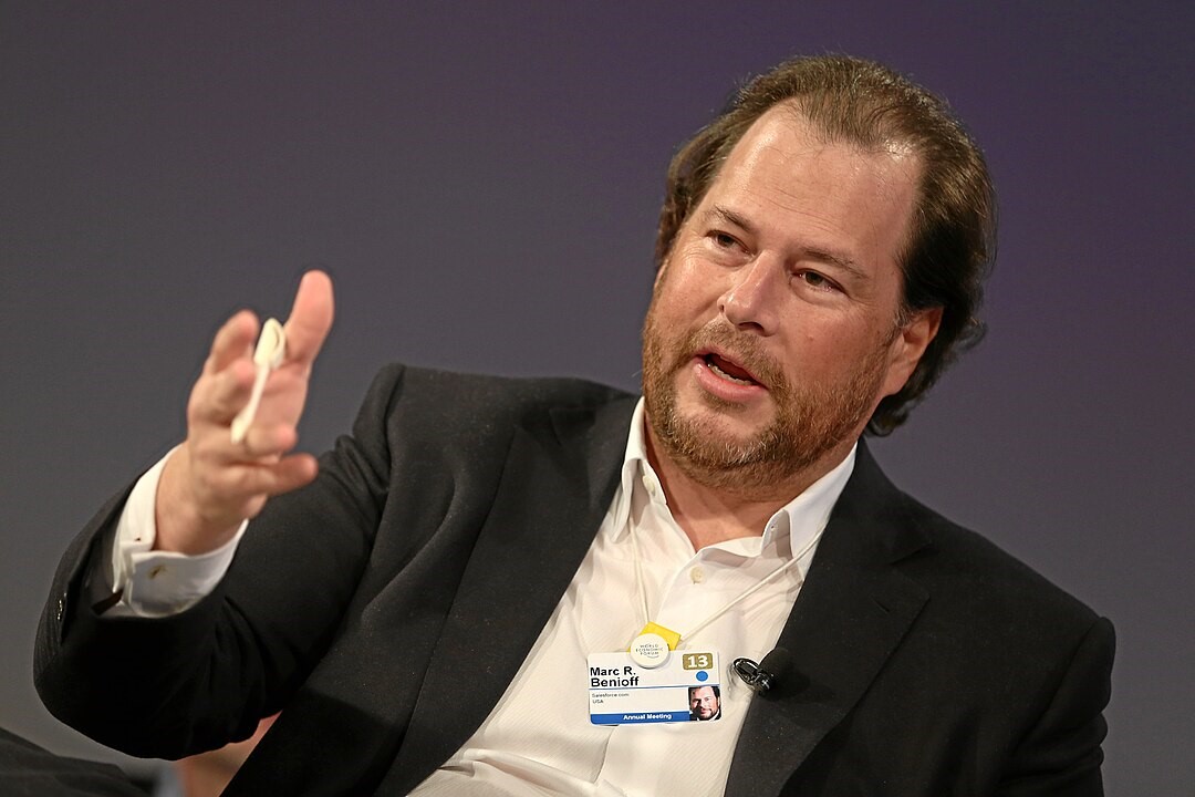 Marc Benioff 📷 WEF (Wikipedia)